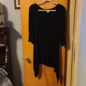 Womens Long Black Tunic